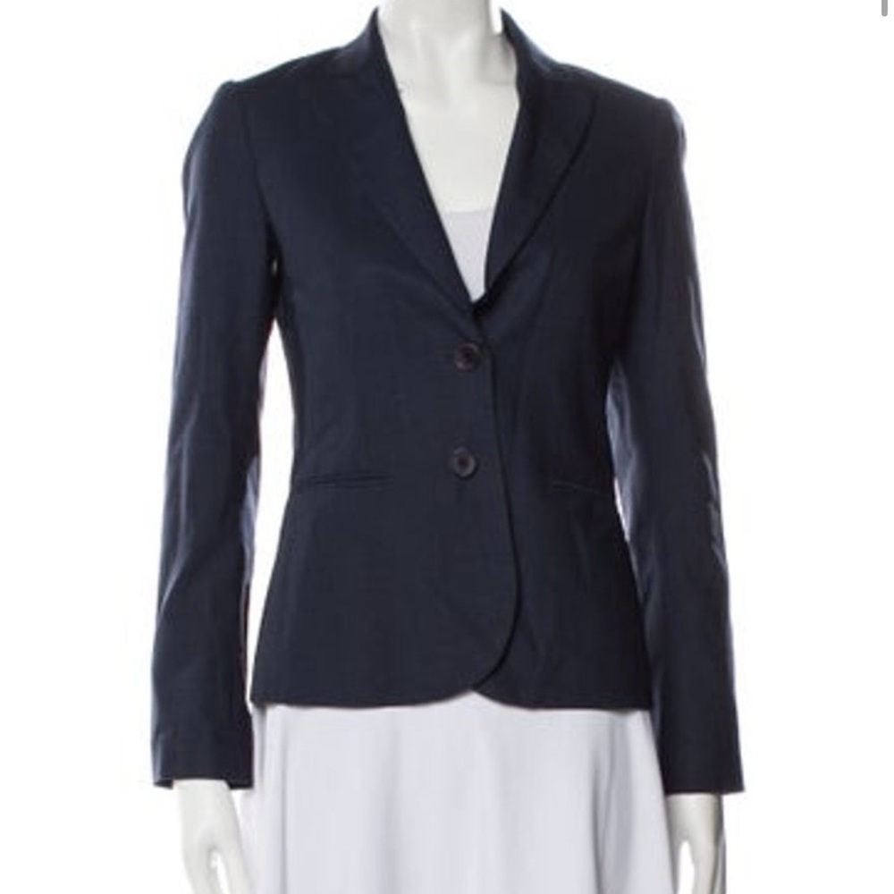 Theory navy blazer, Size 2.